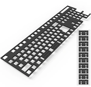 Foam 108 Layout, Switch Pads 120Pcs and Sound Dampeners for Custom Keyboard Foam 108 Layout, Switch Pads 120Pcs and Sound Dampeners for Custom Keyboard