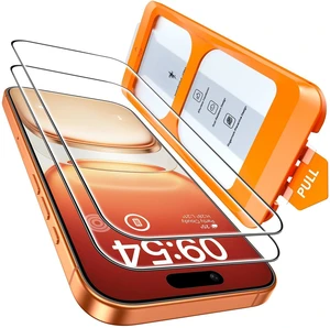 for iPhone 17 Pro Max Screen Protector, Easy Installation | Bubble-Free, 9H+ Tempered Glass, 8FT Military Grade Shatterproof, Anti-Scratch, Case Friendly HD Clear 6.9" 2 Pack for iPhone 17 Pro Max Screen Protector, Easy Installation | Bubble-Free, 9H+ Tempered Glass, 8FT Military Grade Shatterproof, Anti-Scratch, Case Friendly HD Clear 6.9" 2 Pack