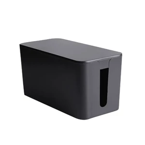 Cable Management Box,Power Cover Surge Protector for Desk Small Black | Cable Organizer Box to Hide Wires,Power Strip Storage, Router Organizer, Desktop Tidy,Surge Protector Cable Management Box,Power Cover Surge Protector for Desk Small Black | Cable Organizer Box to Hide Wires,Power Strip Storage, Router Organizer, Desktop Tidy,Surge Protector