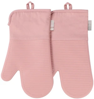 Silicone Oven Mitts,High Heat Resistant Up to 500 Degrees,Waterproof Cooking Gloves with Soft Polyester Filling,Kitchen Potholder Set - Perfect for BBQ,Baking and Cooking,Pink,2 Pcs Set Silicone Oven Mitts,High Heat Resistant Up to 500 Degrees,Waterproof Cooking Gloves with Soft Polyester Filling,Kitchen Potholder Set - Perfect for BBQ,Baking and Cooking,Pink,2 Pcs Set