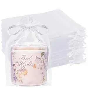 50Pcs Large White Organza Bags 6x9, Small Mesh Gift Bags Drawstring | Party Favor Bags for Goodie SachetClear Sheer Pouches for Jewelry Candy, for Wedding Baby Bridal Shower Birthday & Halloween 50Pcs Large White Organza Bags 6x9, Small Mesh Gift Bags Drawstring | Party Favor Bags for Goodie SachetClear Sheer Pouches for Jewelry Candy, for Wedding Baby Bridal Shower Birthday & Halloween