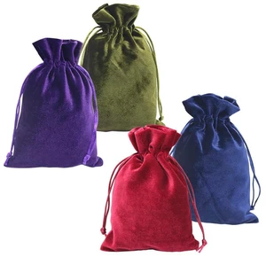 4pcs Soft Velvet Gift Bags 5.1x7.8 in Small Drawstring Bags | Reusable Velvet Pouches, Helps Reduce Scratches, for Tarot Cards, Marbles, Crystals, Jewelry, Dice, Coins, and Small Gifts 4pcs Soft Velvet Gift Bags 5.1x7.8 in Small Drawstring Bags | Reusable Velvet Pouches, Helps Reduce Scratches, for Tarot Cards, Marbles, Crystals, Jewelry, Dice, Coins, and Small Gifts
