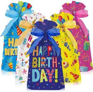 50 Pcs Birthday Drawstring Bags Birthday Favor Bags Birthday Gift Bag Colorful Birthday Pouches Confetti Birthday Plastic Treat Candy Goodies Bag for Birthday Party Supplies 50 Pcs Birthday Drawstring Bags Birthday Favor Bags Birthday Gift Bag Colorful Birthday Pouches Confetti Birthday Plastic Treat Candy Goodies Bag for Birthday Party Supplies