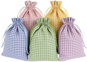 5 Pcs Large Easter Burlap Bags with Drawstrings 16 x 12 Inch Buffalo Plaid Gift Bags Gingham Sacks Bags Reusable Gift Pouch Bag for Easter Spring Birthday Party Baby Shower Goodies 5 Pcs Large Easter Burlap Bags with Drawstrings 16 x 12 Inch Buffalo Plaid Gift Bags Gingham Sacks Bags Reusable Gift Pouch Bag for Easter Spring Birthday Party Baby Shower Goodies