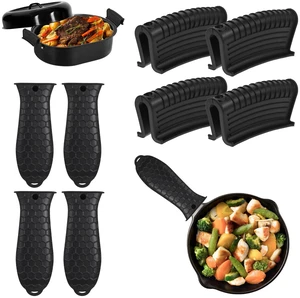 8 Pack Silicone Hot Handle Holder Cover Cast Iron Handle Cover Silicone Pot Holders Heat Resistant Assist Pan Handle Sleeve Non-Slip Pot Handle Covers for Cast Iron Skillet Metal Pan 8 Pack Silicone Hot Handle Holder Cover Cast Iron Handle Cover Silicone Pot Holders Heat Resistant Assist Pan Handle Sleeve Non-Slip Pot Handle Covers for Cast Iron Skillet Metal Pan