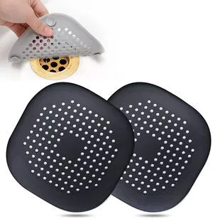 Hair Drain Catcher,Square Cover for Shower 2 Pack (Black) | Drainer Cover Silicone Hair Stopper with Suction Cups,Protector Accessories,Easy to Install Suit for Bathroom,Bathtub,Sink Hair Drain Catcher,Square Cover for Shower 2 Pack (Black) | Drainer Cover Silicone Hair Stopper with Suction Cups,Protector Accessories,Easy to Install Suit for Bathroom,Bathtub,Sink