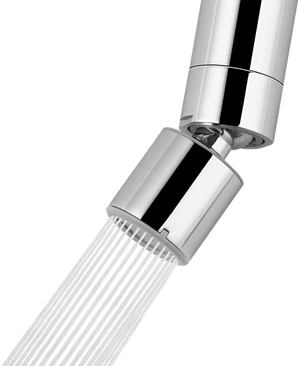 NSF/ANSI/CAN 61 & cUPC Certified 2-Mode Faucet Aerator, Chrome | 360° Swivel Sink Faucet Aerator, Kitchen Sink Sprayer Attachment, Bathroom Faucet Replacement Part 55/64" Female Thread NSF/ANSI/CAN 61 & cUPC Certified 2-Mode Faucet Aerator, Chrome | 360° Swivel Sink Faucet Aerator, Kitchen Sink Sprayer Attachment, Bathroom Faucet Replacement Part 55/64" Female Thread