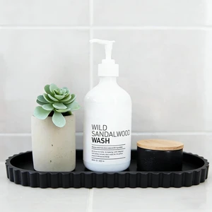 Black Oval Silicone Bathroom Vanity Tray - Decorative Soap Holder, Countertop Organizer for Kitchen/Bathroom/Coffee Table - Storage for Candle, Perfume, Jewelry Decor,Small Plant & Toiletries Black Oval Silicone Bathroom Vanity Tray - Decorative Soap Holder, Countertop Organizer for Kitchen/Bathroom/Coffee Table - Storage for Candle, Perfume, Jewelry Decor,Small Plant & Toiletries