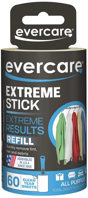 Garment Lint Roller Extreme Stick Refill - 60 Sheets Garment Lint Roller Extreme Stick Refill - 60 Sheets