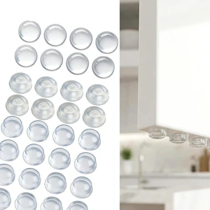 164PCS Clear Cabinet Door Bumpers Self Adhesive Silicone Noise Dampening | 3 Sizes Versatile Use, Self-Adhesive Install in Seconds, Quiet Soft Close for Cabinets Drawers Furniture, No Remains Removal 164PCS Clear Cabinet Door Bumpers Self Adhesive Silicone Noise Dampening | 3 Sizes Versatile Use, Self-Adhesive Install in Seconds, Quiet Soft Close for Cabinets Drawers Furniture, No Remains Removal