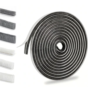 39.4FT Weather Stripping for Doors and Windows, Self-Adhesive Soundproofing Door Seal, Door Insulation for Sliding, Exterior, Frames and Front, 0.35'' Wide x 0.35'' Thick, Grey 39.4FT Weather Stripping for Doors and Windows, Self-Adhesive Soundproofing Door Seal, Door Insulation for Sliding, Exterior, Frames and Front, 0.35'' Wide x 0.35'' Thick, Grey