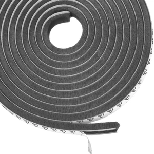 16.5FT Weather Stripping Self-Adhesive Pile Window Seal, Dense Brush for Insulation Soundproofing, Windproof, Dustproof, for Sliding Door Frame, Glass Window, Exterior Door, 0.35" Wide x 0.35" Thick 16.5FT Weather Stripping Self-Adhesive Pile Window Seal, Dense Brush for Insulation Soundproofing, Windproof, Dustproof, for Sliding Door Frame, Glass Window, Exterior Door, 0.35" Wide x 0.35" Thick