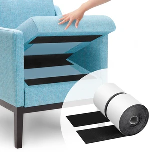 4.4''×16.5 Feet Black Hook and Loop Tape, Non Slip Couch Cushion Gripper | Bulk Sticky Back hook loop tape, Apply No Punching Wall Mounting, Keep Carpet Socket in Place at Home and Office 4.4''×16.5 Feet Black Hook and Loop Tape, Non Slip Couch Cushion Gripper | Bulk Sticky Back hook loop tape, Apply No Punching Wall Mounting, Keep Carpet Socket in Place at Home and Office