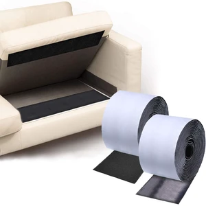 Couch Cushion Non Slip Pads to Keep Couch Cushions from Sliding, Hook and Loop Tape with Adhesive for Smooth Surfaces, 2m Long and 11cm Wide Couch Cushion Non Slip Pads to Keep Couch Cushions from Sliding, Hook and Loop Tape with Adhesive for Smooth Surfaces, 2m Long and 11cm Wide