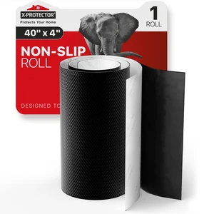 Non Slip Pad - 1 Black Roll, 40 x 4 - Premium Silicone Feet | Keep Furniture from Sliding - Non Slip Floor Protectors for Furniture and Appliances - Forget About Sliding Objects! Non Slip Pad - 1 Black Roll, 40 x 4 - Premium Silicone Feet | Keep Furniture from Sliding - Non Slip Floor Protectors for Furniture and Appliances - Forget About Sliding Objects!