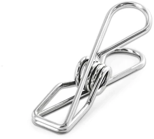 40 Pack Stainless Steel Clothes Pins, Multi-Purpose Metal Wire Utility Clips 40 Pack Stainless Steel Clothes Pins, Multi-Purpose Metal Wire Utility Clips
