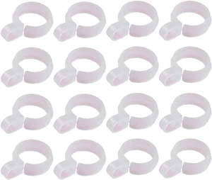 50Pcs White Plastic Windproof Hanger Hooks Clothes Hanger Buckle Clip Laundry Hanging Hooks Closet Rod Hanging Tool for Drying Rack Clothes Hangers, Suit Hangers 50Pcs White Plastic Windproof Hanger Hooks Clothes Hanger Buckle Clip Laundry Hanging Hooks Closet Rod Hanging Tool for Drying Rack Clothes Hangers, Suit Hangers
