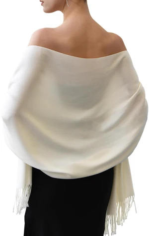 Women's Cashmere Feel Shawl Wrap Soft Scarf for Wedding Travel | Buttery Soft Viscose Blend, Warm But Not Bulky, Premium High-End Look, Perfect For Evening Dresses & Flights Women's Cashmere Feel Shawl Wrap Soft Scarf for Wedding Travel | Buttery Soft Viscose Blend, Warm But Not Bulky, Premium High-End Look, Perfect For Evening Dresses & Flights