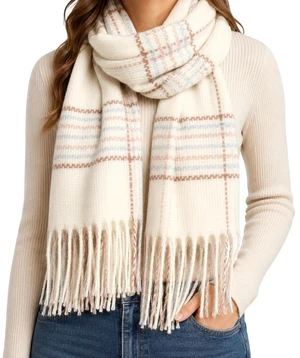 Winter Plaid Scarf for Womens Oversized Soft Shawl Wrap with Tassel | Soft Cozy Fabric,Fall Winter Women Warm Chunky Shawl Wraps, Fashion Tartan Pattern, 78*27 in Oversized Fit Winter Plaid Scarf for Womens Oversized Soft Shawl Wrap with Tassel | Soft Cozy Fabric,Fall Winter Women Warm Chunky Shawl Wraps, Fashion Tartan Pattern, 78*27 in Oversized Fit
