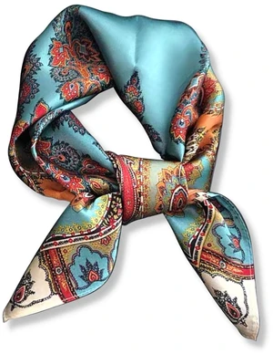 100% Mulberry Silk Square Scarf for Women, 26 x 26 Inch | Silk Neck Scarf, Headscarf and Neckerchief for Hair or Neck; Lightweight, Breathable and Gift-Ready 100% Mulberry Silk Square Scarf for Women, 26 x 26 Inch | Silk Neck Scarf, Headscarf and Neckerchief for Hair or Neck; Lightweight, Breathable and Gift-Ready