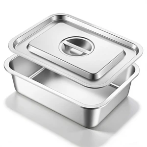 4 Inch Extra Deep Lasagna Baking Pan with Lid, 11x14 Inch 7.4QT Large Stainless Steel Nonstick Lasagna Baking Roasting Pans Casserole Dishes Deep Baking Dish for Oven with Lids 4 Inch Extra Deep Lasagna Baking Pan with Lid, 11x14 Inch 7.4QT Large Stainless Steel Nonstick Lasagna Baking Roasting Pans Casserole Dishes Deep Baking Dish for Oven with Lids