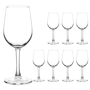 Wine Glasses (Set of 8, 11.5 Oz), All-Purpose Red or White Wine Glass with Stem, Durable, Dishwasher Safe Wine Glasses (Set of 8, 11.5 Oz), All-Purpose Red or White Wine Glass with Stem, Durable, Dishwasher Safe