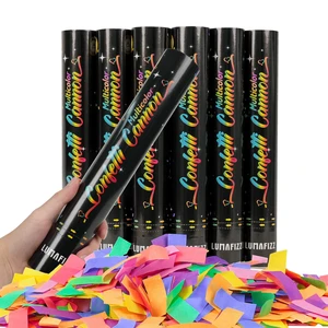 12in Confetti Cannons 6pk,Multicolo Eco-Friendly Confetti Poppers | for PartyBirthdayChristmas EveWeddingNew Year Celebration 12in Confetti Cannons 6pk,Multicolo Eco-Friendly Confetti Poppers | for PartyBirthdayChristmas EveWeddingNew Year Celebration