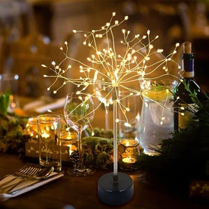 Table Firework Light Mini Table Centerpiece Lights,120 LED Fairy Light Starburst Lighting Banquet Table Center Piece Decoration Light Up Star, Battery Operated, for Dinner Indoor Christmas Party Decor Table Firework Light Mini Table Centerpiece Lights,120 LED Fairy Light Starburst Lighting Banquet Table Center Piece Decoration Light Up Star, Battery Operated, for Dinner Indoor Christmas Party Decor