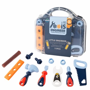 Toddler Tool Set - 11 pc Kids Tool Set with Box, Pretend Play Toys for Kids Ages 3-6, Perfect for Christmas & Birthday Gifts Toddler Tool Set - 11 pc Kids Tool Set with Box, Pretend Play Toys for Kids Ages 3-6, Perfect for Christmas & Birthday Gifts