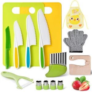 15PCS Montessori Kitchen Toys for Toddlers: Stocking Stuffers for Kids | Kids Safe Cooking Sets Real Knife Set for Real Cooking - Easter Basket Stuffers Christmas Birthday Gifts for Boy Girl 15PCS Montessori Kitchen Toys for Toddlers: Stocking Stuffers for Kids | Kids Safe Cooking Sets Real Knife Set for Real Cooking - Easter Basket Stuffers Christmas Birthday Gifts for Boy Girl