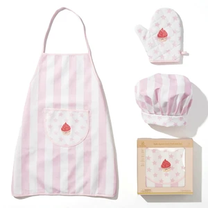 Kid Apron and Chef Hat Set, 3Pcs Children Cooking Baking Set Kits | Pink Role Play Chef Toy Kid Cooking Birthday Gift for Girls Boys Age 3 Up Kid Apron and Chef Hat Set, 3Pcs Children Cooking Baking Set Kits | Pink Role Play Chef Toy Kid Cooking Birthday Gift for Girls Boys Age 3 Up