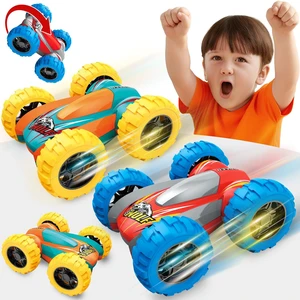 Car Toys for Toddler Boys, Push and Go Monster Truck Toys for Kids 3-5 | Double-Sided Toy Cars, 360° Flip Stunt Trucks, Friction Powered Car Toy for 3 4 5 6 7 Year Old Boy, Christmas Birthday Gifts Car Toys for Toddler Boys, Push and Go Monster Truck Toys for Kids 3-5 | Double-Sided Toy Cars, 360° Flip Stunt Trucks, Friction Powered Car Toy for 3 4 5 6 7 Year Old Boy, Christmas Birthday Gifts
