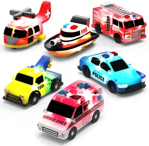 Emergency Cars Light Up Bath Toys, 6 Pack | Water-Activated Light Up Toys Flash & Change Color | Soft, Squeezable Baby & Toddler Bath Toys | Sensory Toys with Bath Lights for Kids Bath Emergency Cars Light Up Bath Toys, 6 Pack | Water-Activated Light Up Toys Flash & Change Color | Soft, Squeezable Baby & Toddler Bath Toys | Sensory Toys with Bath Lights for Kids Bath