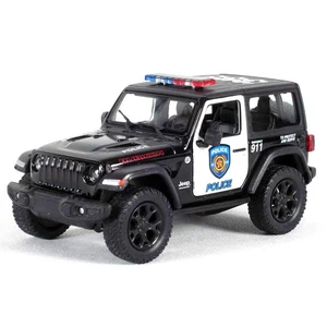 - Jeep Wrangler Rubicon Off Road 4x4 5 inch 1:34 Scale Die Cast Model Replica Toy Car (Rescue Police) - Jeep Wrangler Rubicon Off Road 4x4 5 inch 1:34 Scale Die Cast Model Replica Toy Car (Rescue Police)
