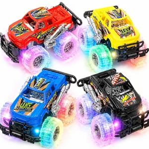Light Up Monster Truck Toys for Toddler Boys, Toy Cars Gift | Push and Go Friction Powered Cars, 2-Pack, Toddler Boys Age 2-4, Kids Ages 4-8, Birthday Gift, Batteries Included Light Up Monster Truck Toys for Toddler Boys, Toy Cars Gift | Push and Go Friction Powered Cars, 2-Pack, Toddler Boys Age 2-4, Kids Ages 4-8, Birthday Gift, Batteries Included
