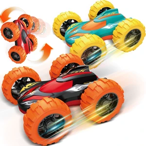 Car Toys for Ages 3-5 Boys, Double-Sided 360° Flip Stunt Car Baby Toy | Push and Go Monster Truck Toys for 3 4 5 Year Old Kids, Sturdy 4WD Cars Toddler Boy Toy, Easter Birthday Gifts for Boys Girls Car Toys for Ages 3-5 Boys, Double-Sided 360° Flip Stunt Car Baby Toy | Push and Go Monster Truck Toys for 3 4 5 Year Old Kids, Sturdy 4WD Cars Toddler Boy Toy, Easter Birthday Gifts for Boys Girls