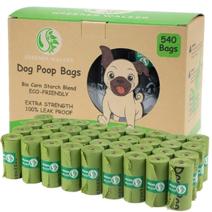 Poop Bags for Dog Waste-540 Bags,Extra Thick Strong 100% Leak Proof Dog Waste Bags (Green) Poop Bags for Dog Waste-540 Bags,Extra Thick Strong 100% Leak Proof Dog Waste Bags (Green)