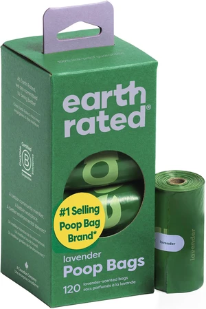 Dog Poop Bags for Dogs, 120 Leak Proof Refill Rolls, Lavender | Extra Thick Waste Bag Refill Rolls Dog Poop Bags for Dogs, 120 Leak Proof Refill Rolls, Lavender | Extra Thick Waste Bag Refill Rolls