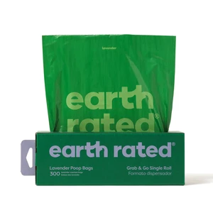 Dog Poop Bags on a Roll, Grab and Go, 300 Bags, Lavender Dog Poop Bags on a Roll, Grab and Go, 300 Bags, Lavender
