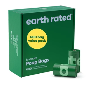 Dog Poop Bags on Refill Rolls, 600 Bags, Lavender | Guaranteed Leak Proof and Extra Thick Waste Bag Refill Rolls Dog Poop Bags on Refill Rolls, 600 Bags, Lavender | Guaranteed Leak Proof and Extra Thick Waste Bag Refill Rolls