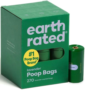 Dog Poop Bags on Refill Rolls, 270 Bags, Lavender | Guaranteed Leak Proof and Extra Thick Waste Bag Refill Rolls Dog Poop Bags on Refill Rolls, 270 Bags, Lavender | Guaranteed Leak Proof and Extra Thick Waste Bag Refill Rolls