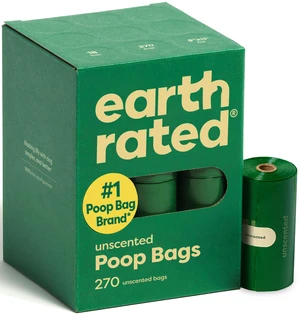 Dog Poop Bags on Refill Rolls, 270 Bags, Unscented | Guaranteed Leak Proof and Extra Thick Waste Bag Refill Rolls Dog Poop Bags on Refill Rolls, 270 Bags, Unscented | Guaranteed Leak Proof and Extra Thick Waste Bag Refill Rolls
