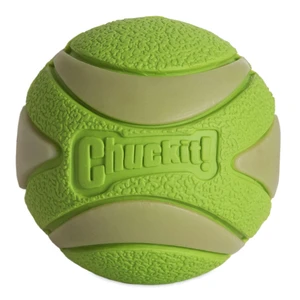 Max Glow Ultra Squeaker Ball, Medium, 1 Pack | Measures 2.5 In Diameter, for Breeds 20-60 lbs Max Glow Ultra Squeaker Ball, Medium, 1 Pack | Measures 2.5 In Diameter, for Breeds 20-60 lbs