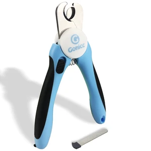 Professional Pet Nail Clippers & Trimmer for Medium Small Dogs Cats | Ergonomic non-slip grip & built-in nail file, Vet-recommended pet nail trimmer with anti-overcut safety guard. Professional Pet Nail Clippers & Trimmer for Medium Small Dogs Cats | Ergonomic non-slip grip & built-in nail file, Vet-recommended pet nail trimmer with anti-overcut safety guard.