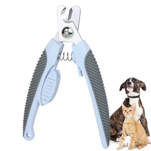 Blue Large Dog Nail Clipper with Guard Dog Toenail Clippers | Stainless Steel Blade,TPR Overmolded Non-Slip Handle,Cat Nail Clipper with Guard,Cat Claw Clipper,Pet Nail Trimmer Blue Large Dog Nail Clipper with Guard Dog Toenail Clippers | Stainless Steel Blade,TPR Overmolded Non-Slip Handle,Cat Nail Clipper with Guard,Cat Claw Clipper,Pet Nail Trimmer