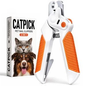 Dog Nail Clippers Trimmer with Light - for Medium to Large Dogs | Professional Grooming Pet Nail Clippers, Illuminates Nails Helps See Light Colored Quick Dog Nail Clippers Trimmer with Light - for Medium to Large Dogs | Professional Grooming Pet Nail Clippers, Illuminates Nails Helps See Light Colored Quick