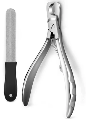 Heavy Duty Dog Nail Clippers for Large Dogs & Thick Nails (Silver) | Upgrade Wide Open Nail Trimmer Cut Like Butter, Professional Full Metal Razor Sharp for All Dogs with Thick Toenails Heavy Duty Dog Nail Clippers for Large Dogs & Thick Nails (Silver) | Upgrade Wide Open Nail Trimmer Cut Like Butter, Professional Full Metal Razor Sharp for All Dogs with Thick Toenails