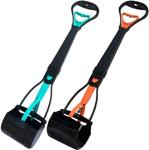 2-Piece Pooper Scooper for Large Medium & Small Dogs Heavy Duty,Long Handled Dog Poop Scooper for Grass,Durable Dog Poop Pick Up Tool 2-Piece Pooper Scooper for Large Medium & Small Dogs Heavy Duty,Long Handled Dog Poop Scooper for Grass,Durable Dog Poop Pick Up Tool