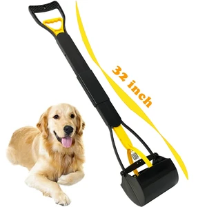 32 Tall Pooper Scooper, Large Pooper Scooper for Dogs Heavy Duty, Dog Pooper Scooper with Long Handle & High Strength Durable Spring, Foldable Dog Poop Pick Up 32 Tall Pooper Scooper, Large Pooper Scooper for Dogs Heavy Duty, Dog Pooper Scooper with Long Handle & High Strength Durable Spring, Foldable Dog Poop Pick Up