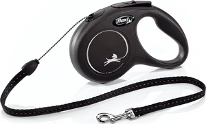Classic Cord Retractable Dog Leash, Small, 16 ft - Black | German engineered, original flexi leash, durable quality for dogs up to 26 lbs, tangle-free, walking, reliable brake system Classic Cord Retractable Dog Leash, Small, 16 ft - Black | German engineered, original flexi leash, durable quality for dogs up to 26 lbs, tangle-free, walking, reliable brake system